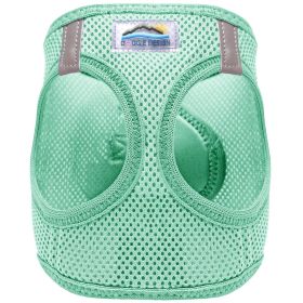 American River Solid Ultra Choke Free Dog Harness (Color: Teal, size: medium)